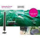 Manilla Stokparasol incl voet en hoes