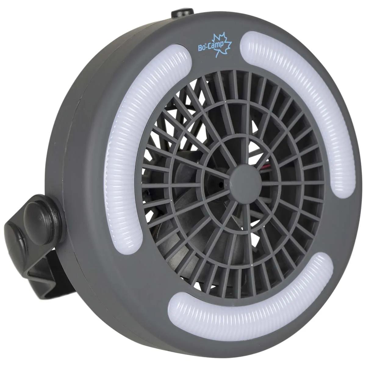 Bo-camp  Ventilator/hanglamp 110 Lumen  Grijs