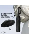 Nafaka Automatische storm paraplu met opberghoes