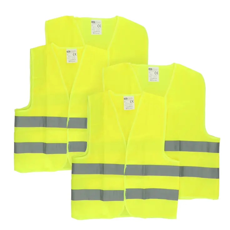 Veiligheidsvesten Combi Set 4 stuks (2xS, 2xXL)
