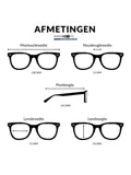 Leesbril Dean unisex