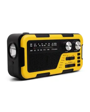 NovaQ Noodradio Opwindbaar en Batterij
