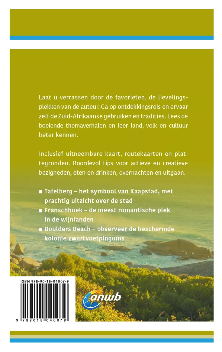 ANWB Ontdek reisgids Kaapstad en de Kaap