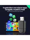 CarPlay Dongle - Draadloos - CarPlay/Android Auto