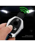 Metalen Sleutelhoesje voor Mercedes grijs A3