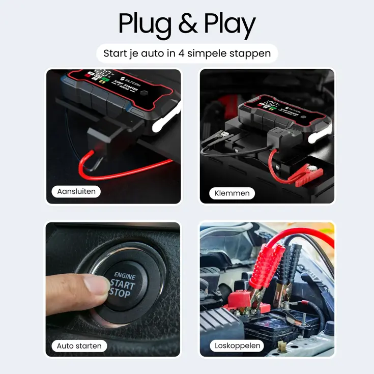 Jumpstarter - 4000A - 24.000mAh
