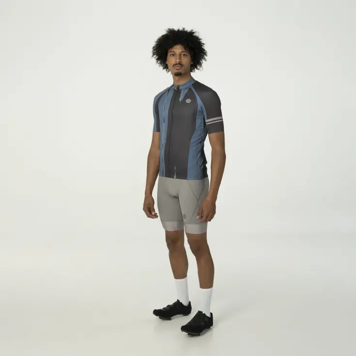 Vertical Paint - Fietsshirt heren