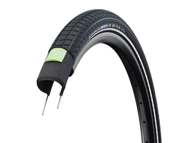 Buitenband Big Ben Plus 26x2.15 - zwart -reflectie