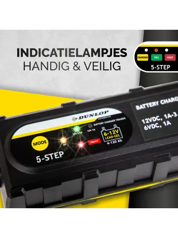 Druppellader voor bijna lege accu - 12V