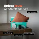 Qnuss Warmtekussen Teddy 45x45