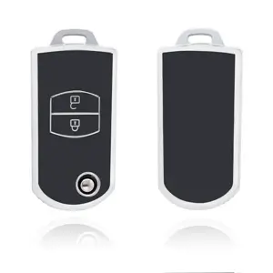 Dutch Shield Sleutelhoesje  Mazda zwart C2