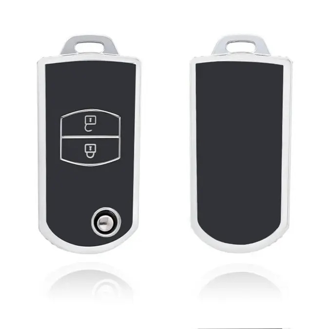 Dutch Shield Sleutelhoesje  Mazda zwart C2