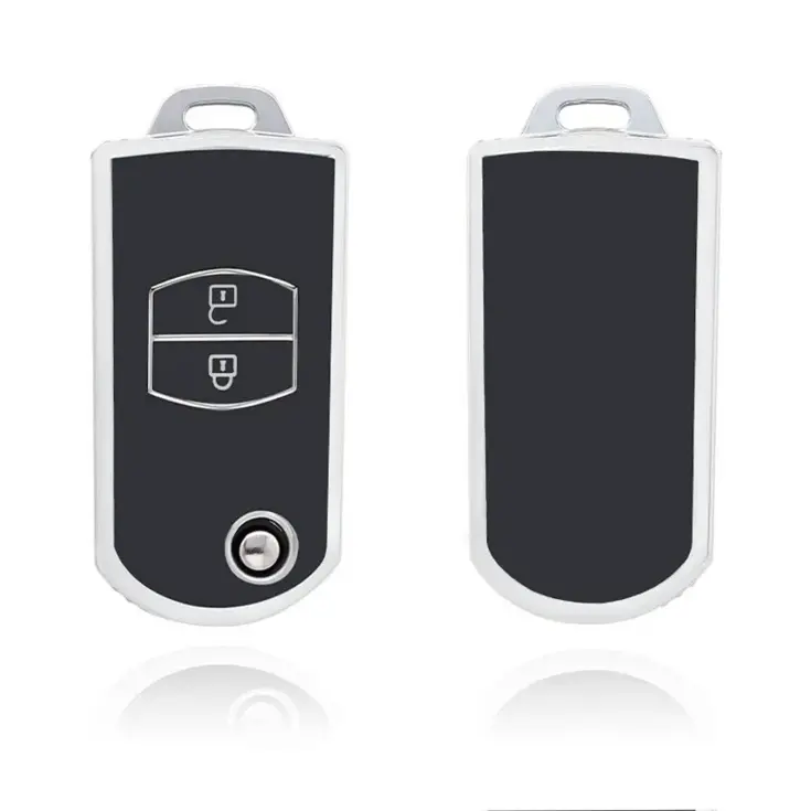 Dutch Shield Sleutelhoesje  Mazda zwart C2