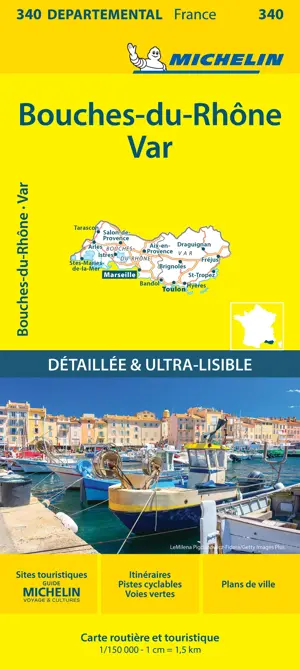Wegenkaart Local 340 Bouches-du-Rhone