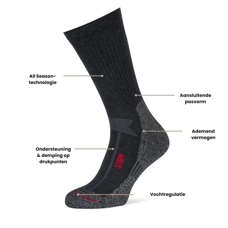 STAPP Techno Boston All Season - Wandelsokken