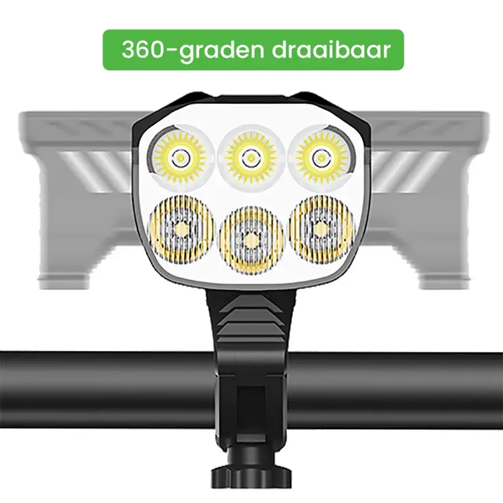 ULTRA Fietslamp 2.000 Lumen & 10.000 mAh Powerbank
