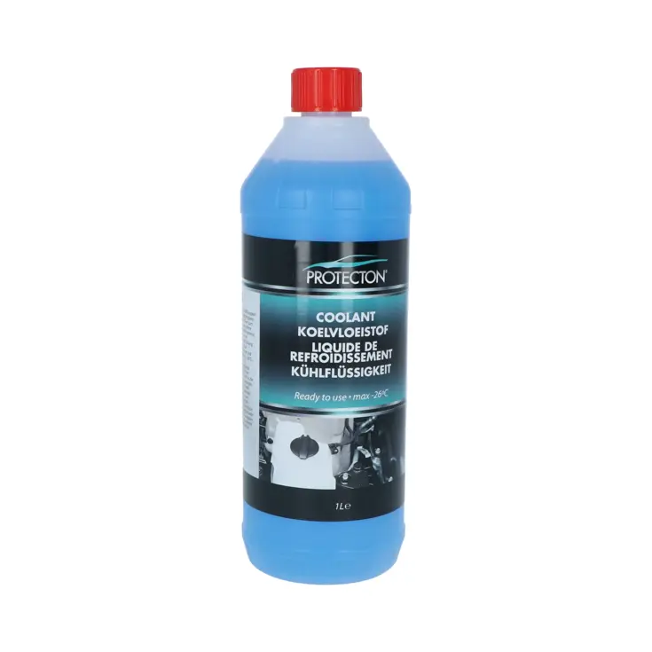 Gebruiksklare koelvloeistof 1 liter voor radiator