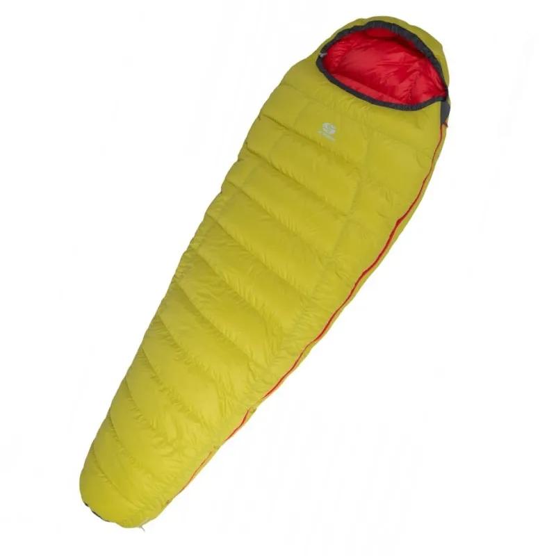 Sirjoseph  mummyslaapzak Trekking Rimo II 600  Geel