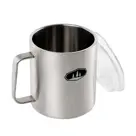 GSI  Outdoors Glacier Camp Cup – 15 oz – Brushed