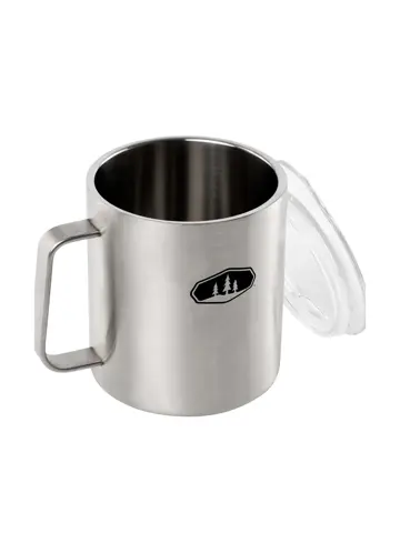 GSI  Outdoors Glacier Camp Cup – 15 oz – Brushed