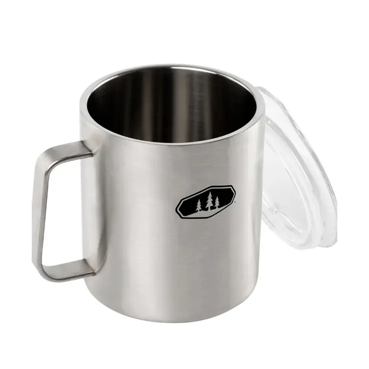 GSI  Outdoors Glacier Camp Cup – 15 oz – Brushed