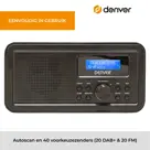 Denver DAB30B DAB+/FM Radio Wekkerfunctie