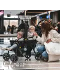 Luxe Elena dubbele buggy - Compact - Lichtgewicht