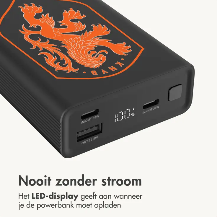 Powerbank 20.000 mAh 30W - KNVB