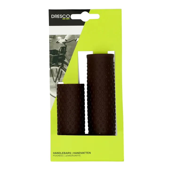 Comfortabele handvatten Soft Grip 119/92mm Bruin