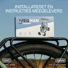 Wegman Telefoonhouder Fiets met Stevige Klem
