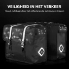 Packaway Dubbele Fietstassen 36L