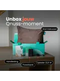 Qnuss Warmtekussen Ribstof 45x45