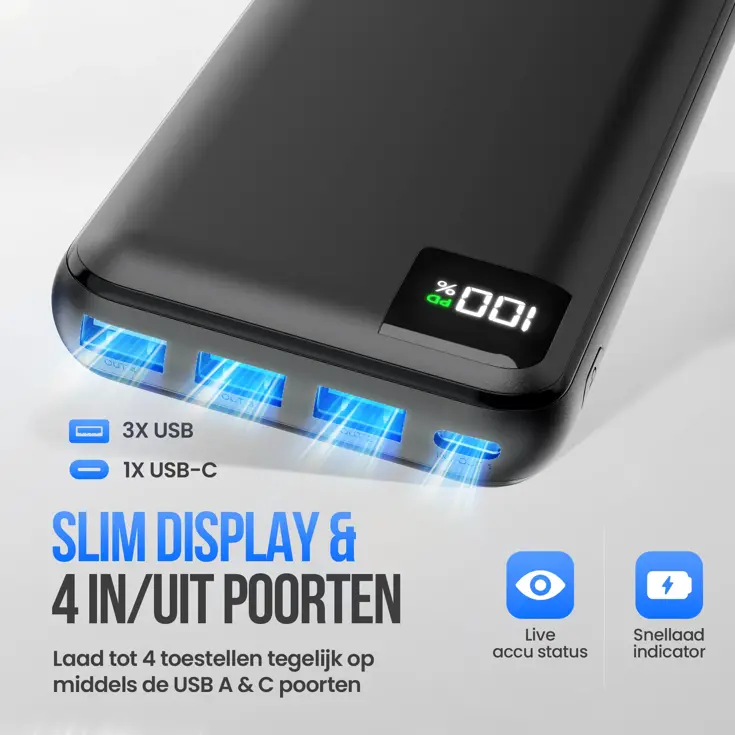 Powerbank 27.000mAh