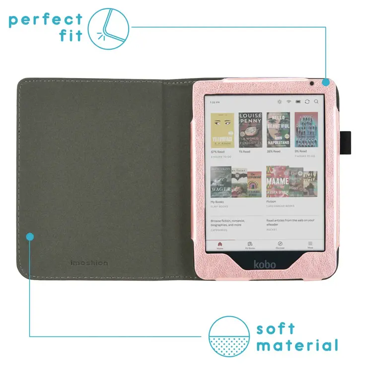 Vegan Leather Case - Kobo Clara Colour / BW