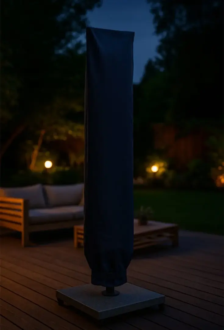 CUHOC Zweefparasolhoes 230x50x58 cm - Goldenlabel