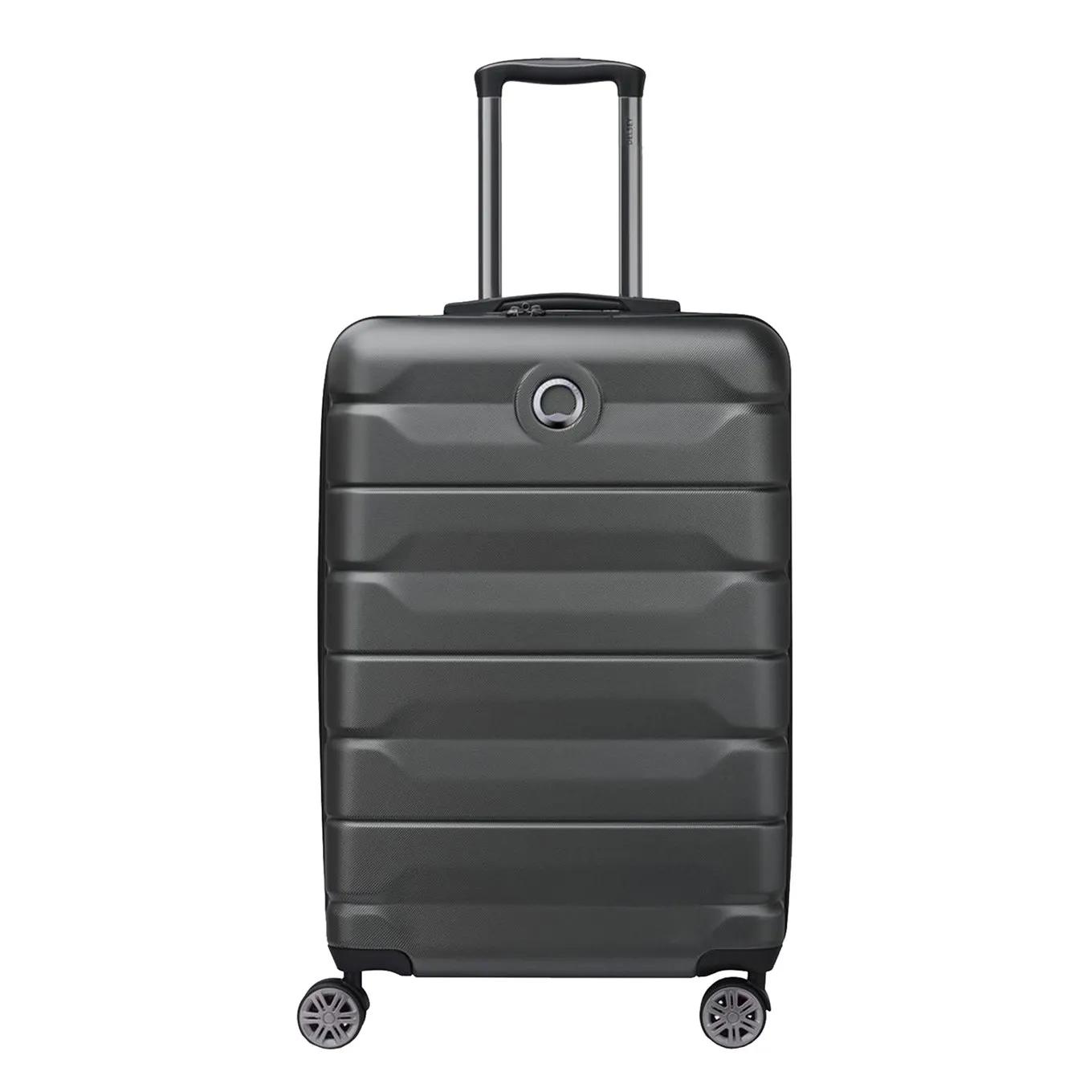 Delsey  4 wheel medium trolley 68 expandable  Zwart main product image