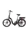 Lacros Ambling A400XL zwart opvouwbare e-bike