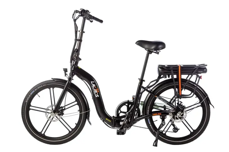Lacros Ambling A400XL zwart opvouwbare e-bike