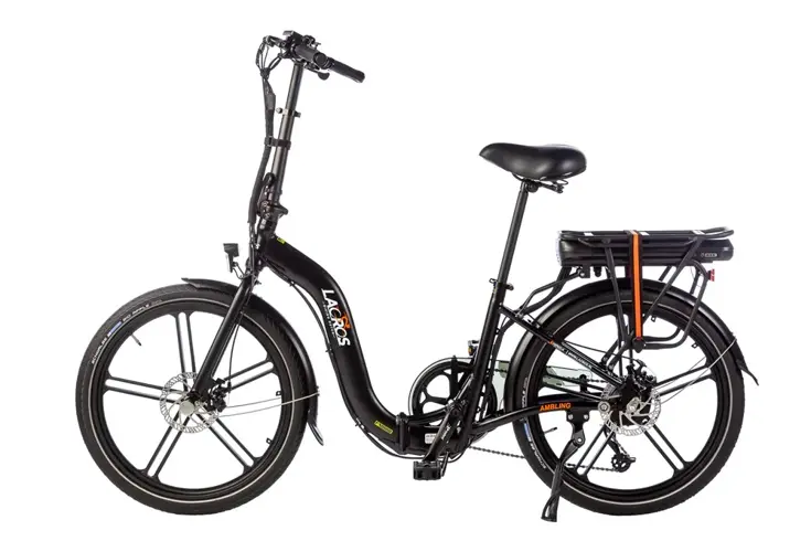 Lacros Ambling A400XL zwart opvouwbare e-bike