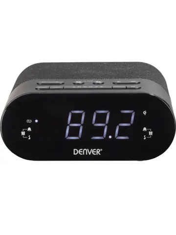 Denver CRQ107 FM Klokradio met Draadloze Oplader