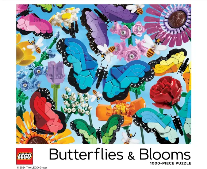 LEGO® Butterflies & Blooms 1000-piece puzzle