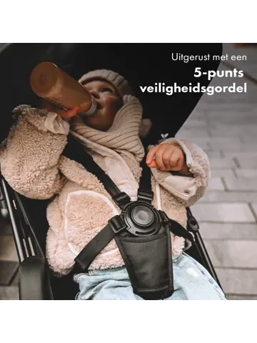 Easy Luxe Inklapbare Lichtgewicht Buggy - SPF 50+