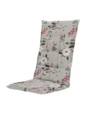 Julliete - Tuinstoelkussen Hoge Rug - Set van 4