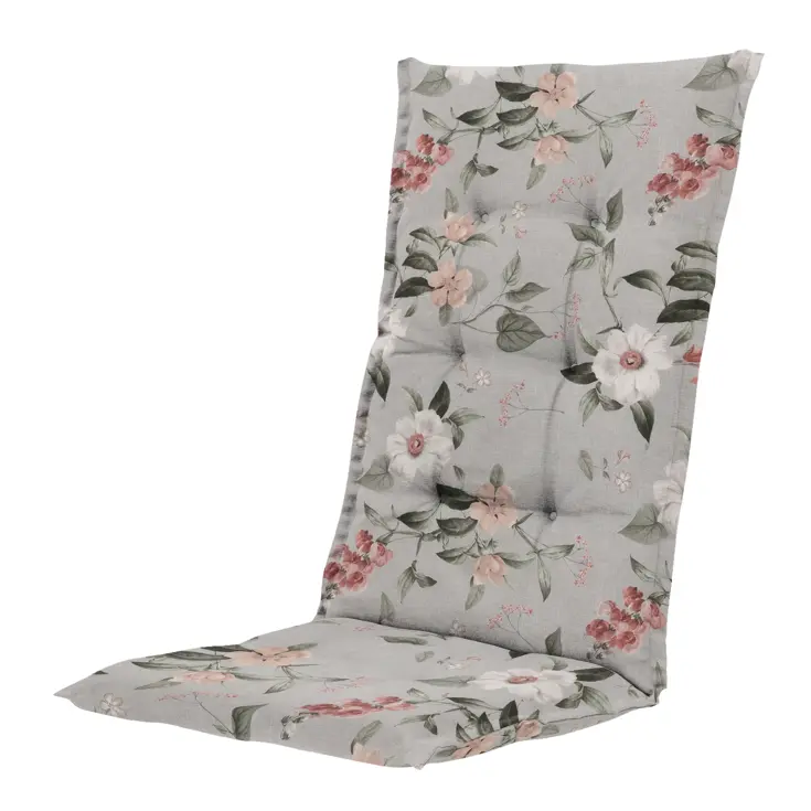 Julliete - Tuinstoelkussen Hoge Rug - Set van 4