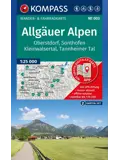 Wandelkaart WK003 Allgauer Alpen