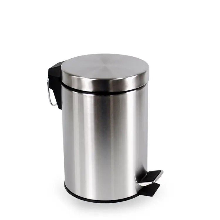 Pedaalemmer 12L – RVS Afvalbak