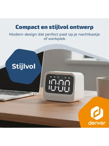 EC54W Klokradio met Bluetooth