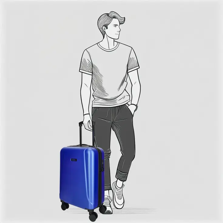 Edmonton - Handbagage koffer - 55cm - 35L