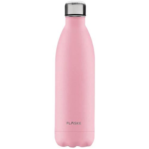 FLASKE 1 liter  RVS Drinkfles