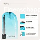 Flightbag vliegtuighoes TSA slot 60–90L – Li Blauw